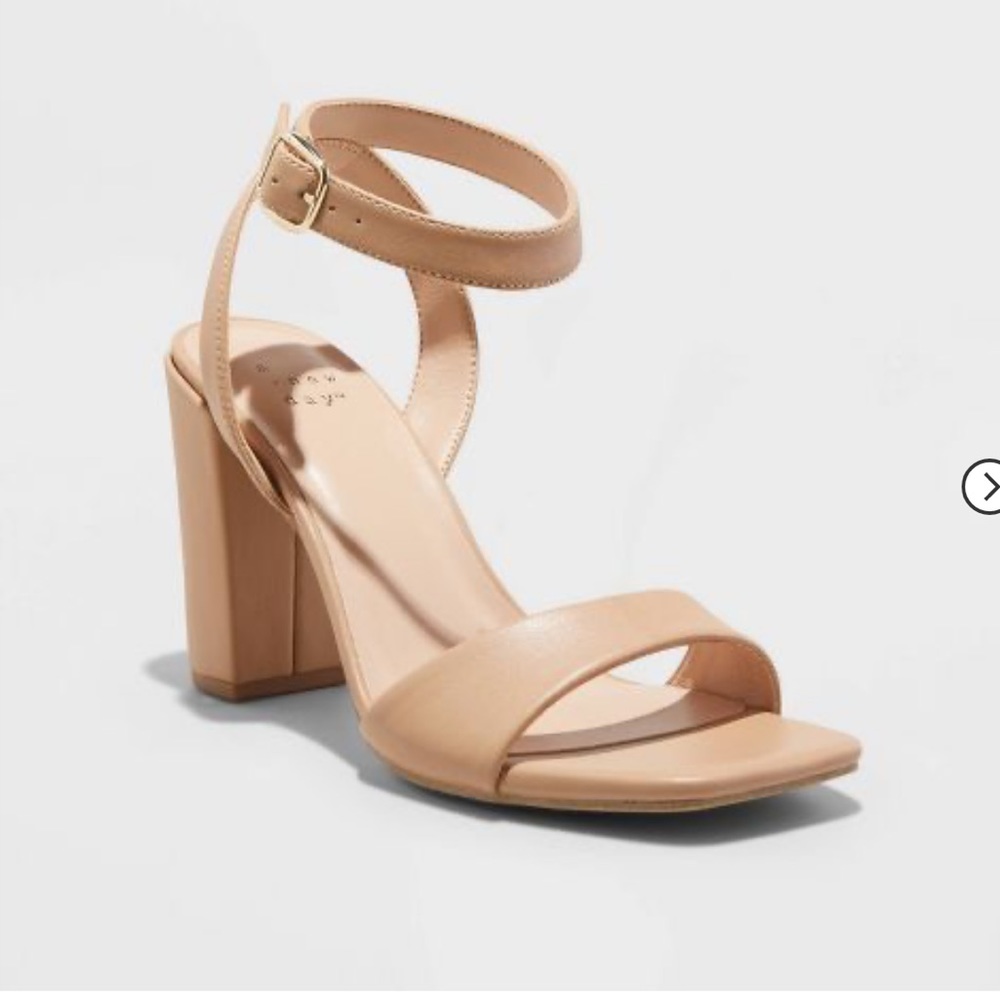 New with tags! Women's Sal Heels - A New Day Tan 11